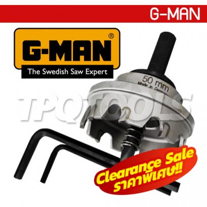 GM16 โฮลซอเจาะสแตนเลส (มิล) G-MAN